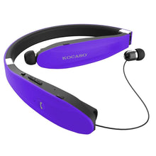 Load image into Gallery viewer, Kocaso Foldable Wireless Neckband Sweatproof Headset
