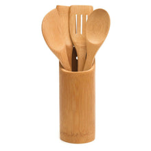 Load image into Gallery viewer, Bamboo Cooking Utensil Set
