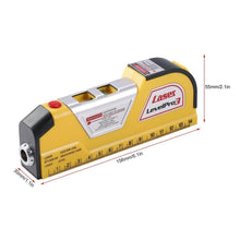 Load image into Gallery viewer, Measuring Tape with Horizontal Laser Line
