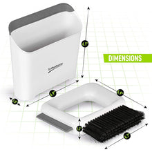 Load image into Gallery viewer, Mini Dustpan and Squeegee Small Hand Broom Counter Brush Cleaning Set
