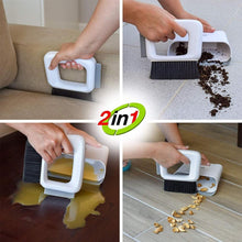 Load image into Gallery viewer, Mini Dustpan and Squeegee Small Hand Broom Counter Brush Cleaning Set
