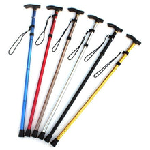 Load image into Gallery viewer, Portable Aluminum Folding Walking Travel Stick Cane
