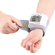 Load image into Gallery viewer, Automatic Digital Wrist Cuff Blood Pressure Monitor
