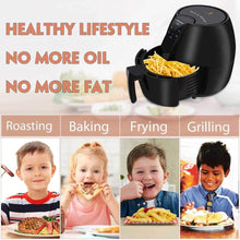 Load image into Gallery viewer, Posame 1500W 4.2 QT Black LCD Digital Touch Screen Air Fryer
