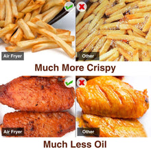 Load image into Gallery viewer, Posame 1500W 4.2 QT Black LCD Digital Touch Screen Air Fryer
