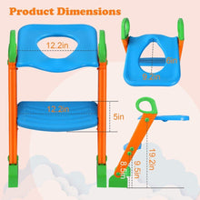 Load image into Gallery viewer, Potty Training Toilet Seat with Steps
