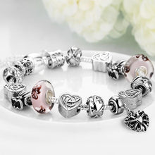 Load image into Gallery viewer, Real Love Is Everywhere Pandora Inspired Bracelet
