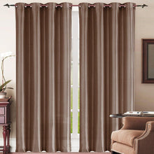 Load image into Gallery viewer, Set of 2: Grommet Curtain Panels - Assorted Colors
