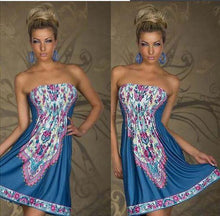 Load image into Gallery viewer, Strapless Paisley Print Dress - Assorted Styles and Sizes
