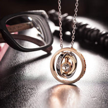 Load image into Gallery viewer, Triple Rolling Necklace - I Will Always Love You Mum
