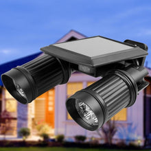 Load image into Gallery viewer, Solar Motion Sensor Twin Floodlight
