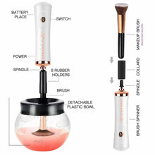 Load image into Gallery viewer, Urban Butterfly Electric Make-Up  Brush Cleaner
