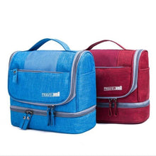 Load image into Gallery viewer, Waterproof Hanging Travel Toiletry Bag - Assorted Colors
