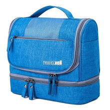 Load image into Gallery viewer, Waterproof Hanging Travel Toiletry Bag - Assorted Colors
