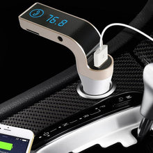 Load image into Gallery viewer, Wireless Bluetooth FM Transmitter Car Kit
