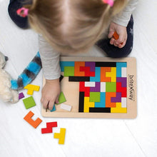 Load image into Gallery viewer, Wooden Tetris Puzzle Toy For Toddlers And Preschoolers
